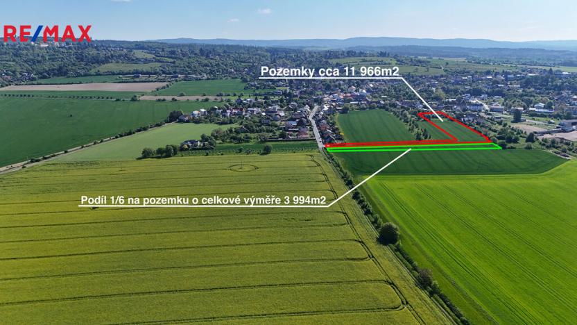 Prodej pozemku pro bydlení, Olomouc - Droždín, 12597 m2