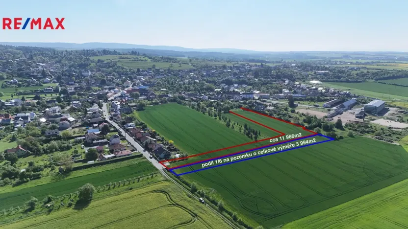 Prodej pozemku pro bydlení, Olomouc - Droždín, 12597 m2