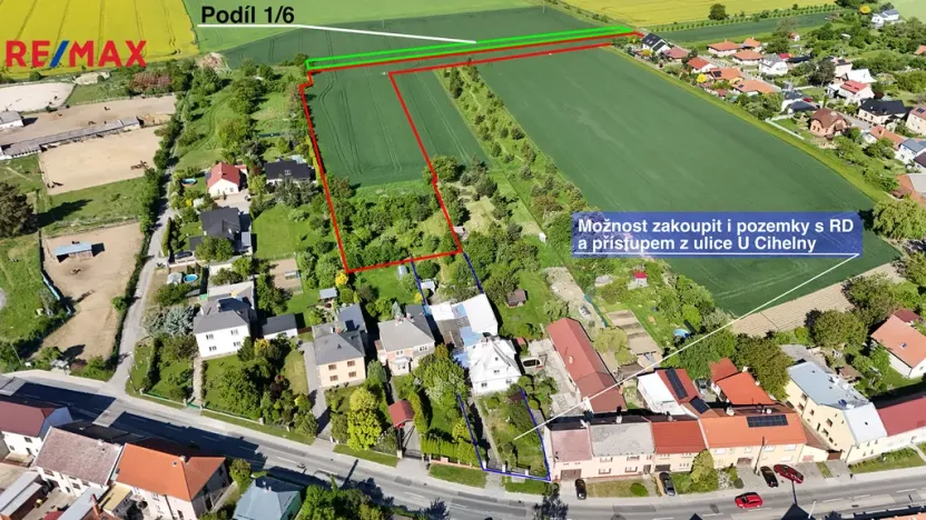 Prodej pozemku pro bydlení, Olomouc - Droždín, 12597 m2
