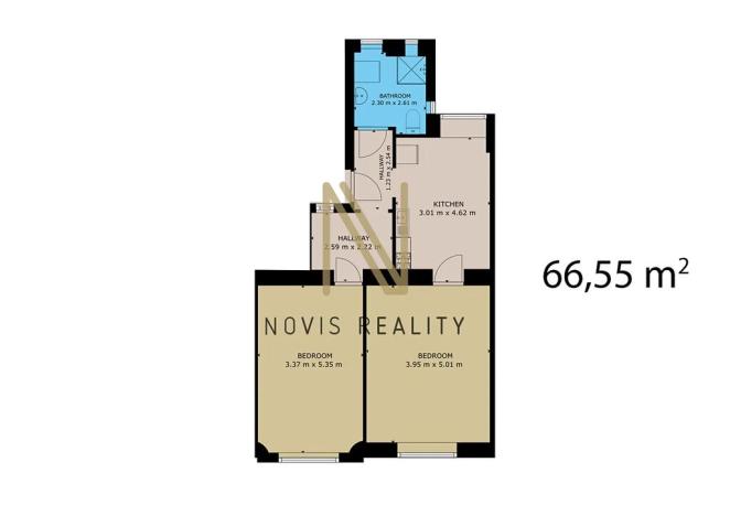 Prodej bytu 2+1, Klatovy, Masarykova, 66 m2