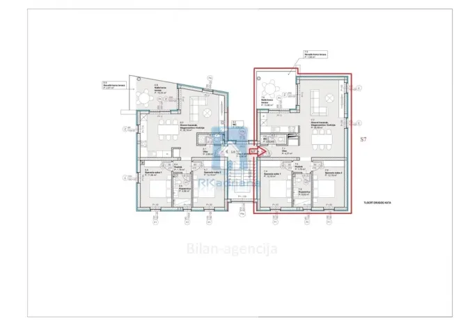 Prodej bytu 3+1, Vodice,Chorvatsko, 99 m2