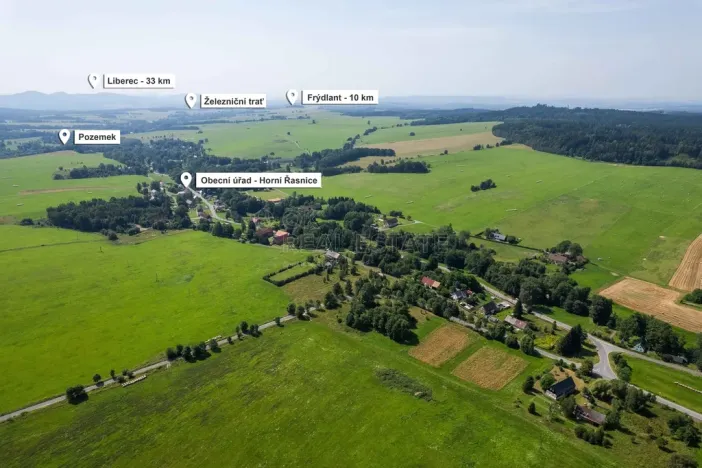Prodej komerčního pozemku, Horní Řasnice, 90411 m2