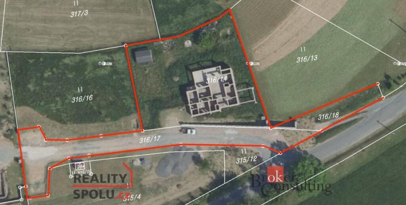 Prodej pozemku pro bydlení, Krňany, 2221 m2