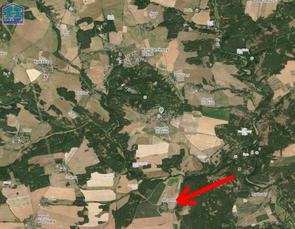 Prodej pozemku pro bydlení, Cebiv - Bezemín, 1852 m2