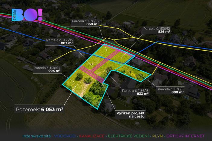 Prodej pozemku pro bydlení, Palkovice, 6053 m2