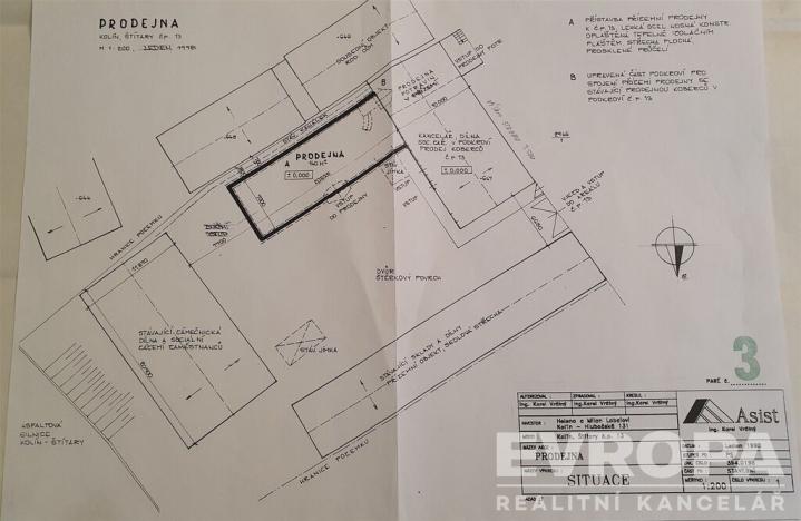 Pronájem komerční nemovitosti, Kolín - Štítary, Na Návsi, 425 m2