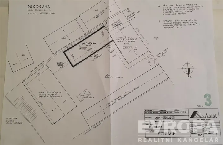 Pronájem komerční nemovitosti, Kolín - Štítary, Na Návsi, 425 m2
