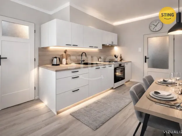 Prodej bytu 3+1, Horní Újezd, 69 m2