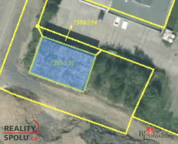 Prodej komerčního pozemku, Plzeň - Božkov, 2360 m2