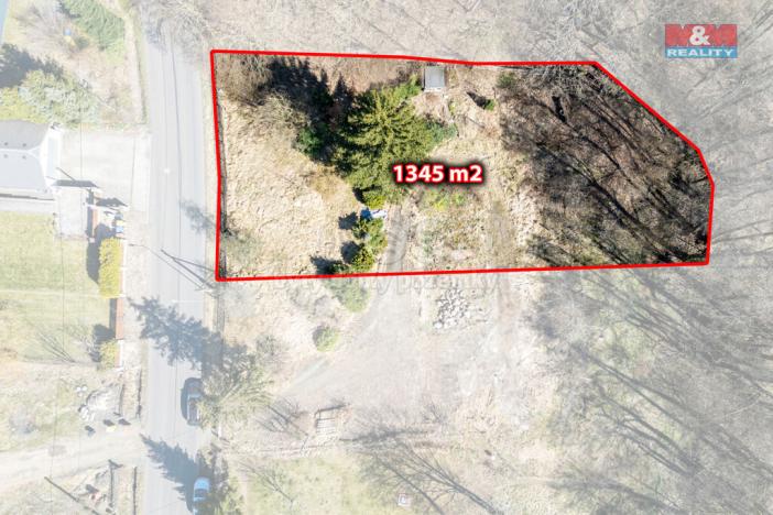 Prodej pozemku pro bydlení, Sadov - Bor, 1345 m2