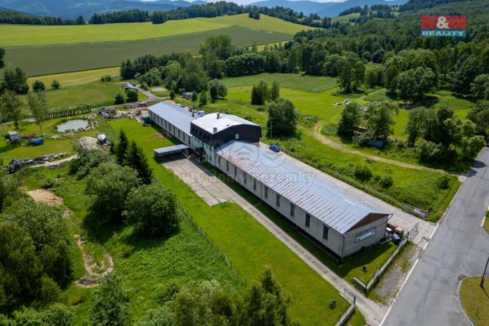 Prodej výrobních prostor, Jeseník - Bukovice, Za Podjezdem, 1485 m2