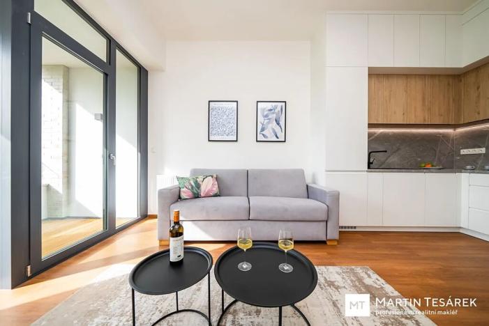 Pronájem bytu 1+kk, Brno, Opuštěná, 31 m2