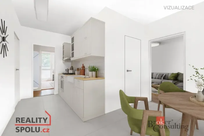 Prodej bytu 4+1, Brno - Řečkovice, Renčova, 91 m2