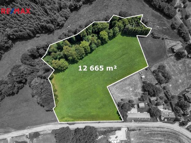 Prodej pozemku pro bydlení, Kožlí, 12665 m2