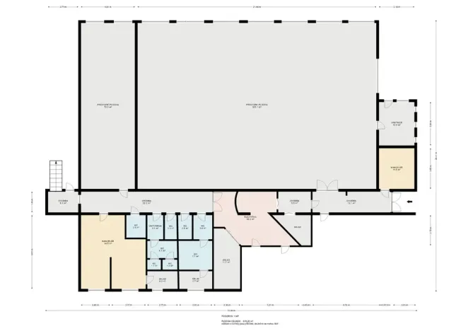 Pronájem skladu, Blansko, Sušilova, 578 m2