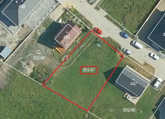Prodej pozemku pro bydlení, Krakovany, 726 m2
