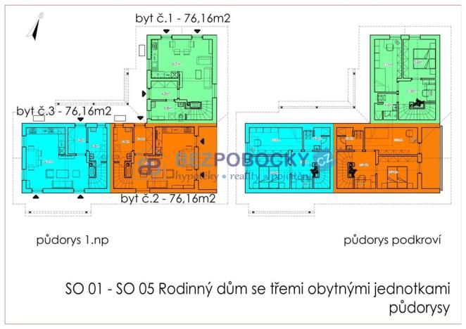 Prodej rodinného domu, Malá Losenice, 76 m2