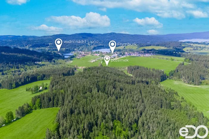 Prodej pozemku pro bydlení, Frymburk, 5934 m2