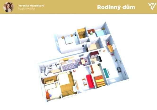 Prodej rodinného domu, Vrbová Lhota, Příčná, 181 m2