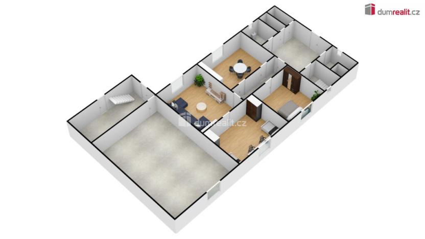 Prodej komerční nemovitosti, Obora, 1543 m2