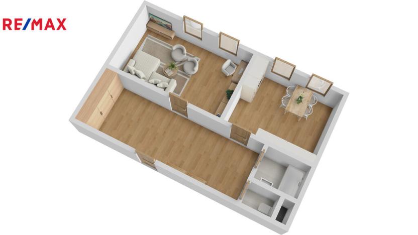 Prodej bytu 2+kk, Opočno, Pohořská, 40 m2