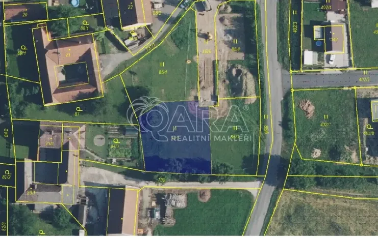 Prodej pozemku pro bydlení, Benátky, 856 m2