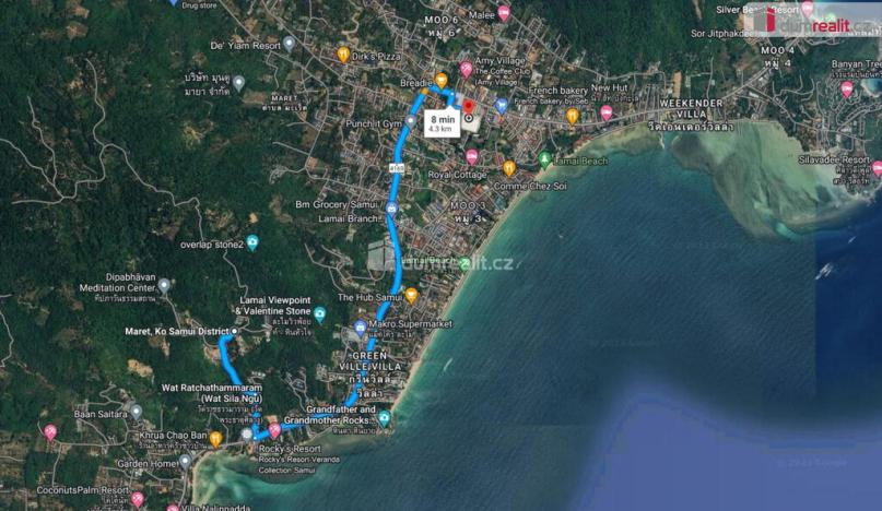 Prodej bytu 1+kk, koh samui, Thajsko, 35 m2