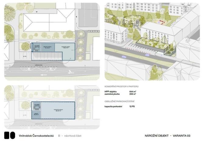 Prodej pozemku, Praha, Černokostelecká, 750 m2