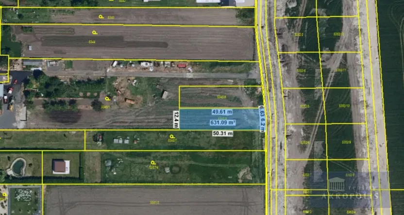 Prodej pozemku pro bydlení, Dolní Dunajovice, Pálavská, 631 m2