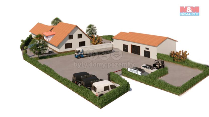 Prodej výrobních prostor, Čakov - Tatouňovice, 400 m2