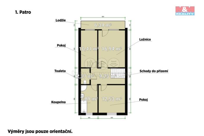 Prodej rodinného domu, Hýskov, Budovatelská, 202 m2
