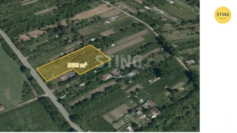 Prodej zahrady, Strážnice, 3628 m2