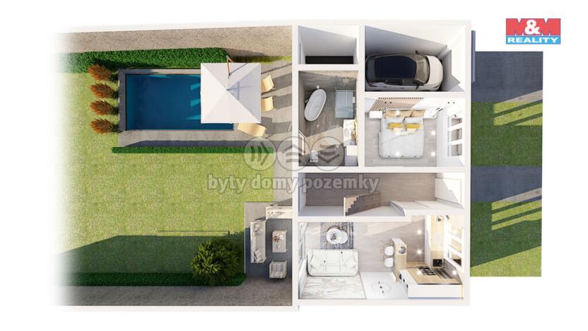 Prodej pozemku pro bydlení, Brod nad Dyjí, 750 m2