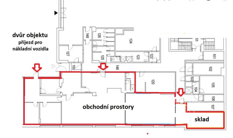 Pronájem obchodního prostoru, Praha - Libeň, Sokolovská, 250 m2