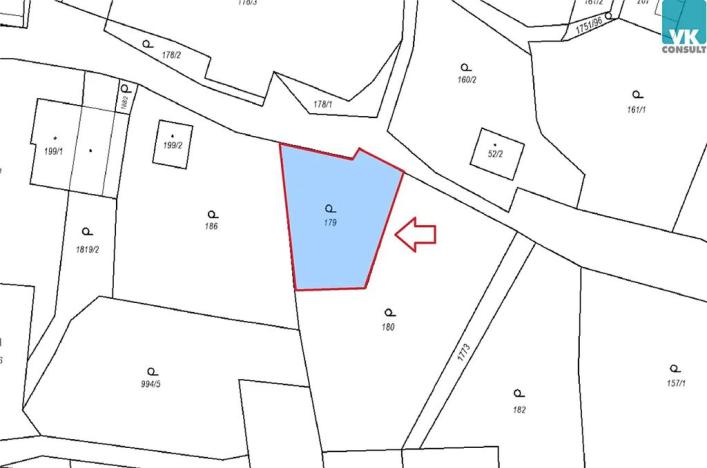 Prodej pozemku pro bydlení, Karle, 755 m2
