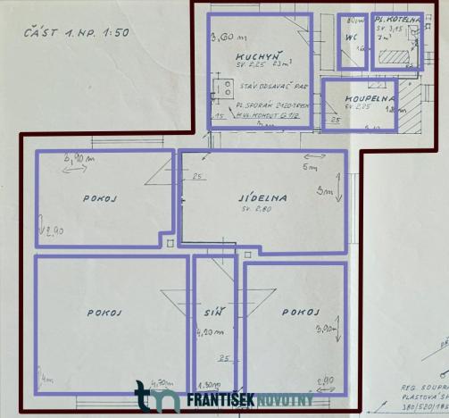 Prodej rodinného domu, Loděnice, 113 m2