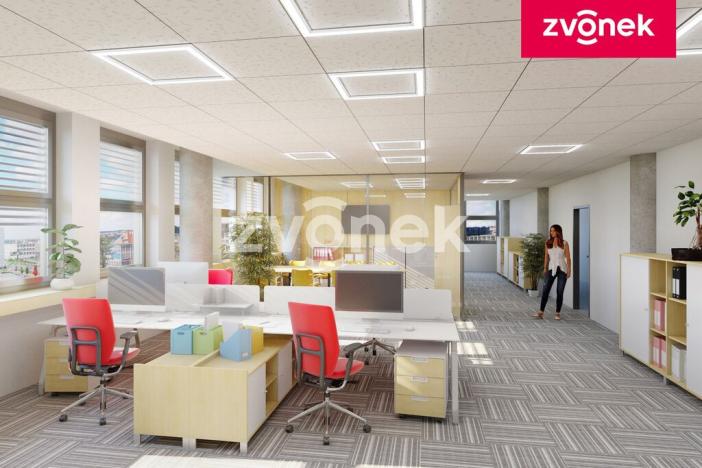 Pronájem kanceláře, Zlín, třída Tomáše Bati, 109 m2