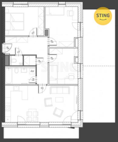 Prodej bytu 4+kk, Jaroměř, Nádražní, 95 m2