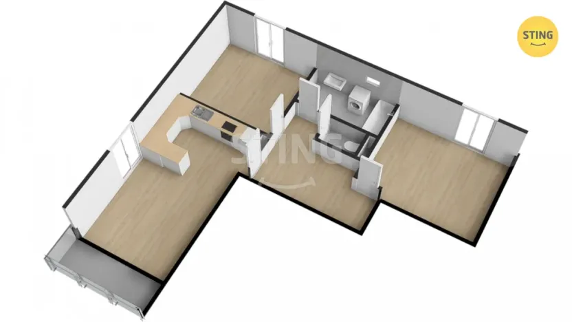 Prodej bytu 3+kk, Jaroměř, Nádražní, 77 m2