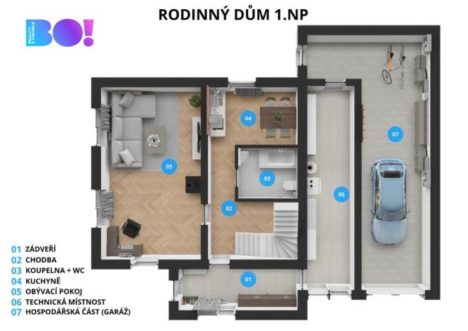 Prodej chaty, Valašská Senice, 111 m2
