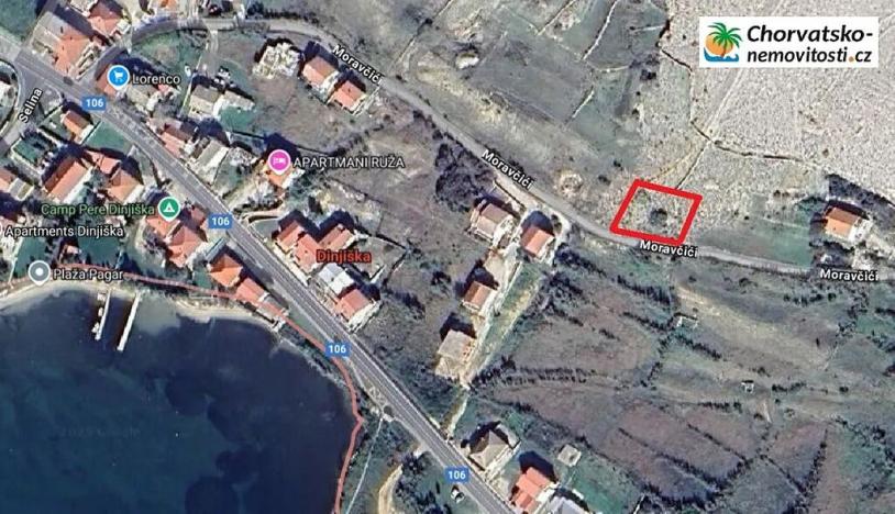 Prodej pozemku pro bydlení, Dinjiška, Chorvatsko, 643 m2