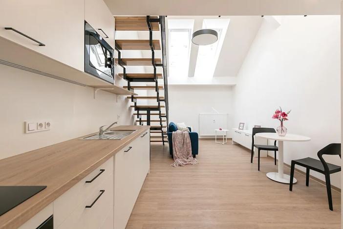 Pronájem bytu 1+kk, Brno, Poštovská, 47 m2