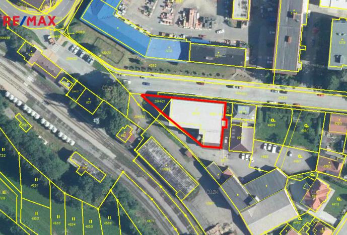 Prodej výrobních prostor, Humpolec, Nádražní, 1924 m2