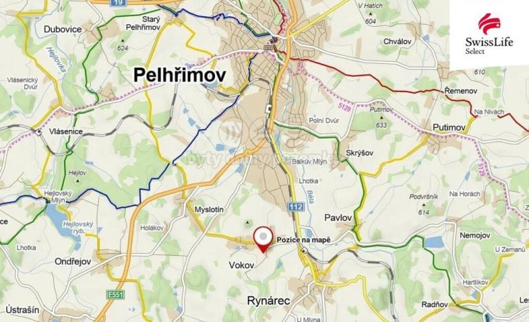 Prodej pozemku pro bydlení, Vokov, 1196 m2