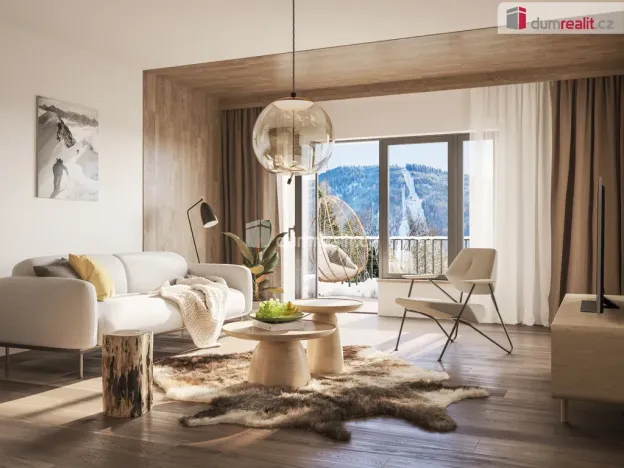 Pronájem bytu 1+1, Harrachov - Nový Svět, 43 m2