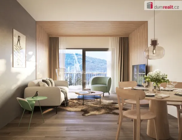 Pronájem bytu 2+kk, Harrachov - Nový Svět, 55 m2