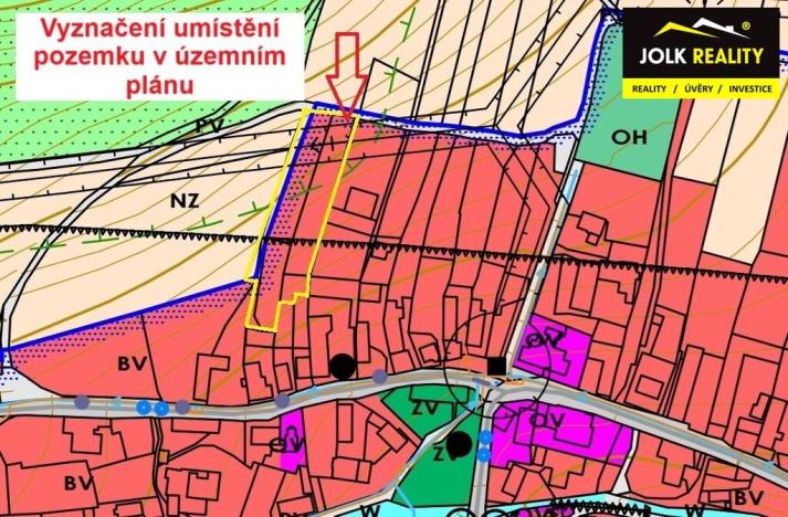 Prodej zahrady, Sosnová, 3733 m2