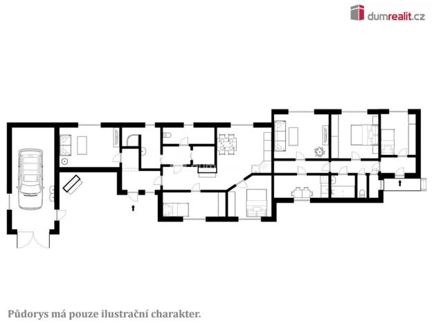 Prodej rodinného domu, Přísečná, 118 m2