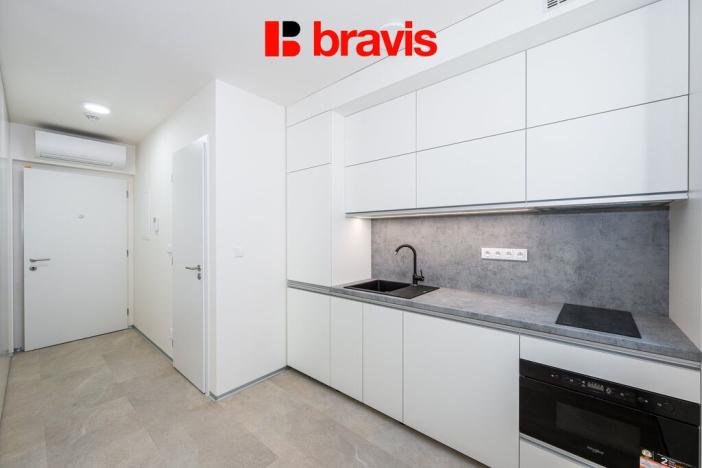 Pronájem bytu 1+kk, Brno - Zábrdovice, Příkop, 30 m2