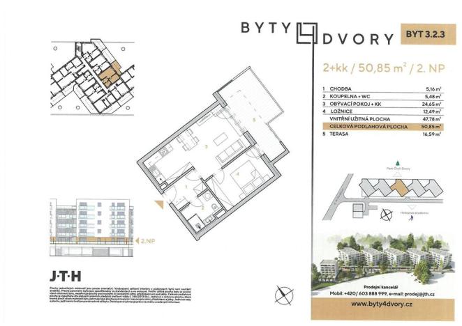 Prodej bytu 2+kk, České Budějovice, M. Horákové, 68 m2